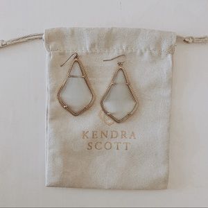 Kendra Scott Iridescent Gray Alexandria Earrings